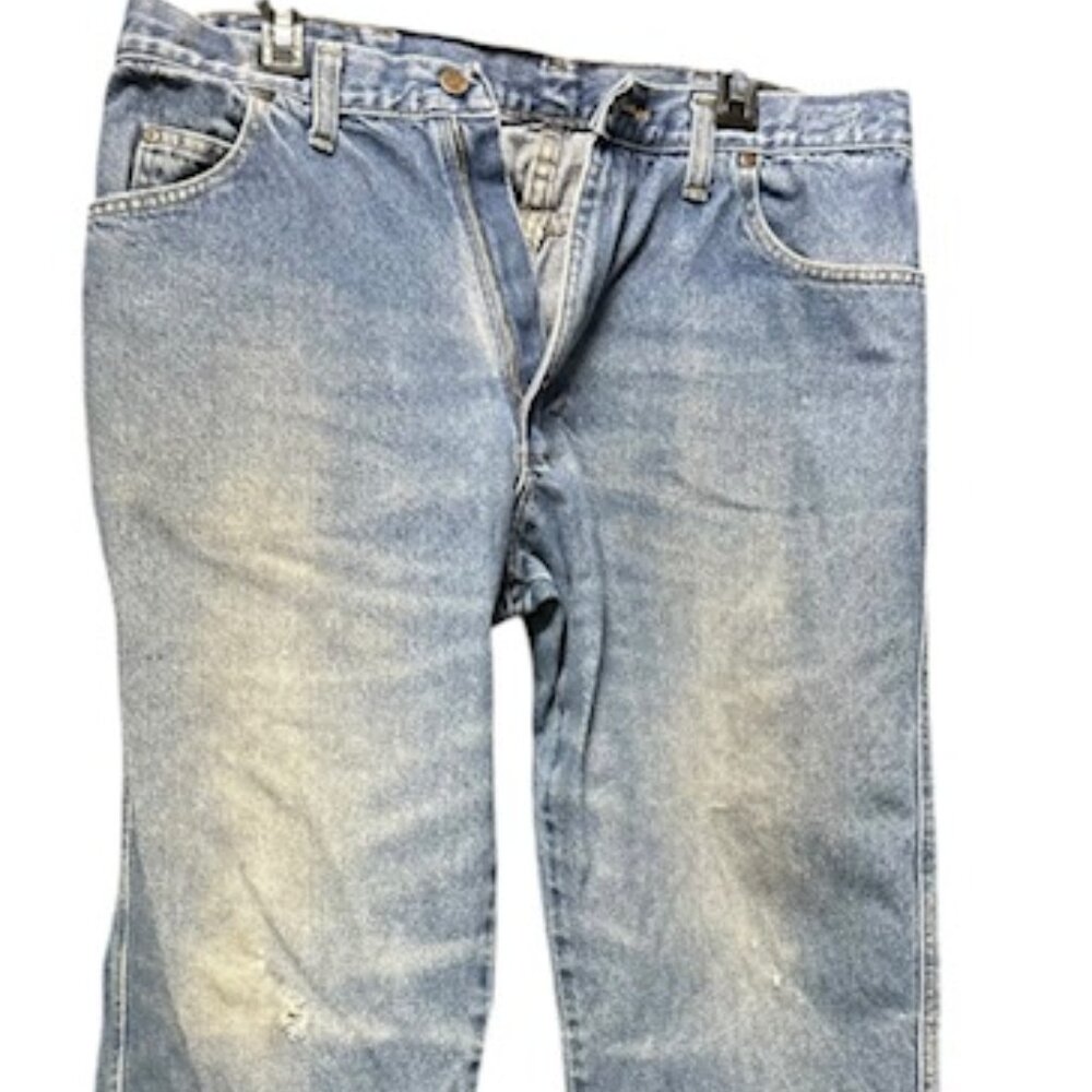 Reed's Munro Double Knot Denim Blue Jeans-Size 36x34-Boot Cut-5 Pocket